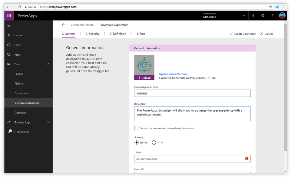 Illustration representing the integration of Dynamics 365 CRM with other applications. 