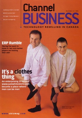 Channel Business cover featuring Whitecap's CEO, Robb Carmichael
