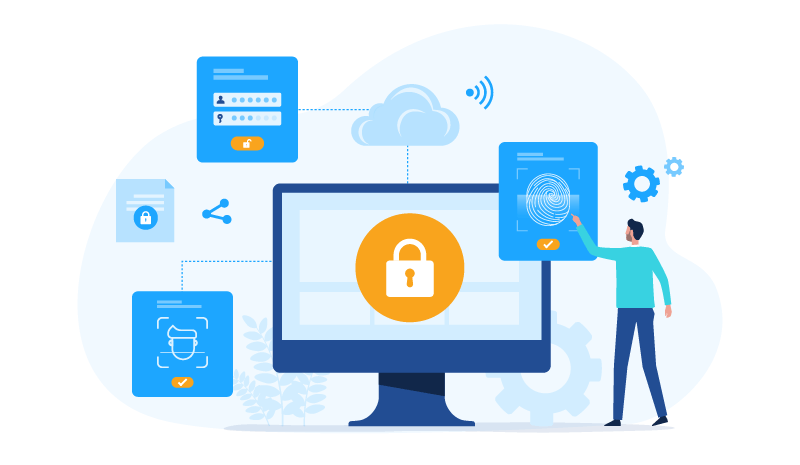 Application security illustration