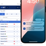 HPIbet push notification and tracks screen