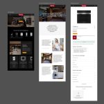 Miele Canada website in tablet view