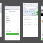 Park 'N Fly mobile app screenshots